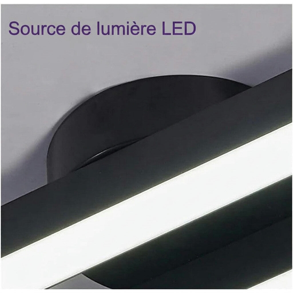 Plafonnier aluminium – design minimaliste, semi-encastré