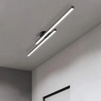 Plafonnier aluminium – design minimaliste, semi-encastré