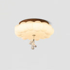 Plafonnier chambre d'enfant – ours suspendu et nuage