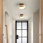 Plafonnier en verre – Design rétro ambiance chaleureuse
