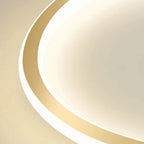 Plafonnier LED circulaire – design épuré minimaliste pour chambre