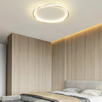 Plafonnier LED circulaire – design épuré minimaliste pour chambre