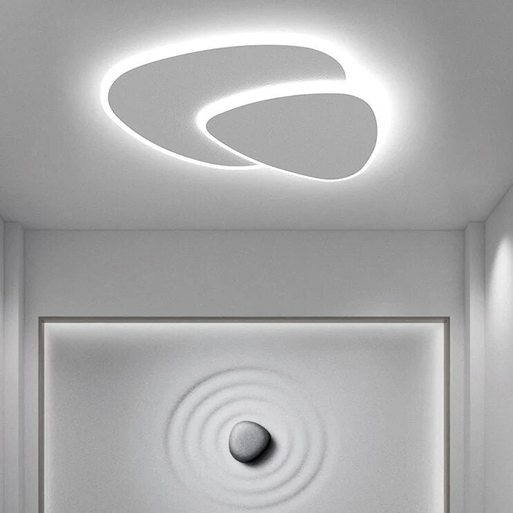 Plafonnier – lustre blanc moderne pour salon et chambre