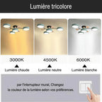 Plafonnier rond semi-encastré – design moderne épuré