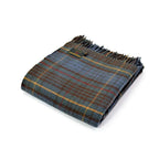 Plaid Écossais Antique – Pure laine tissée en Angleterre