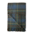 Plaid Écossais Antique – Pure laine tissée en Angleterre