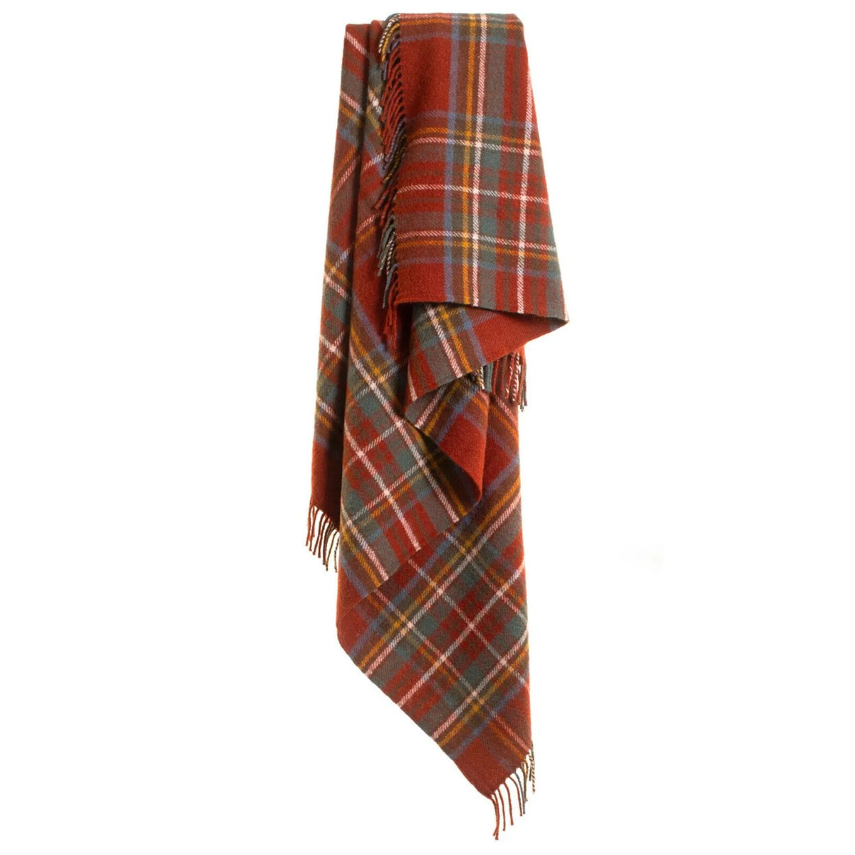 Plaid écossais Antique Royal Stewart – pur laine tissé