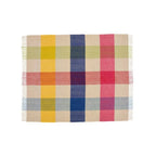 Plaid en laine – Carreaux multicolore chaleureux et doux