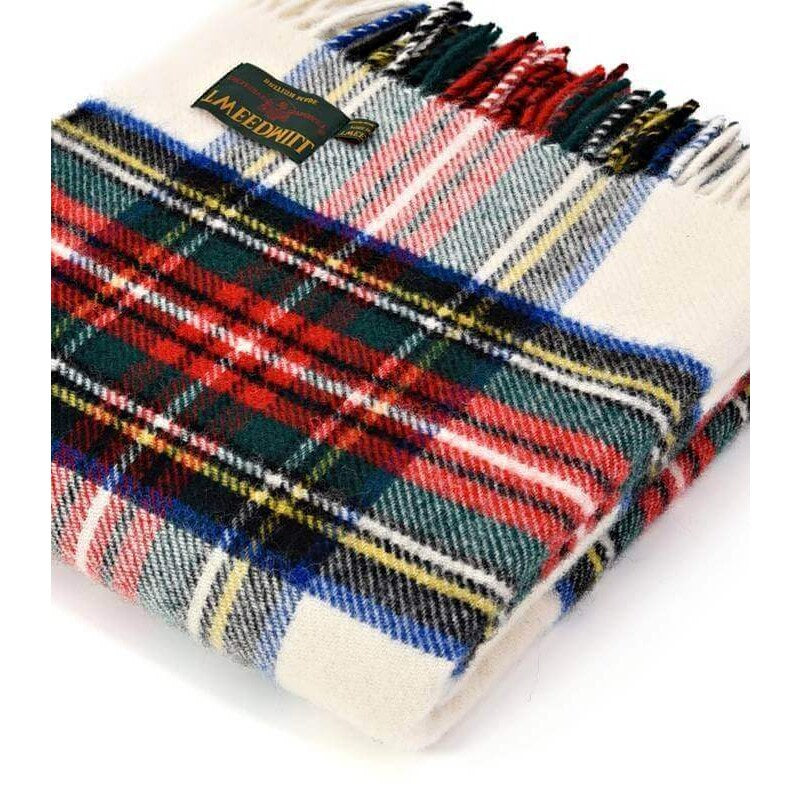 Plaid laine écossaise – tartan traditionnel, coloré et chaud