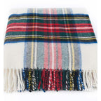 Plaid laine écossaise – tartan traditionnel, coloré et chaud
