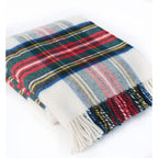 Plaid laine écossaise – tartan traditionnel, coloré et chaud