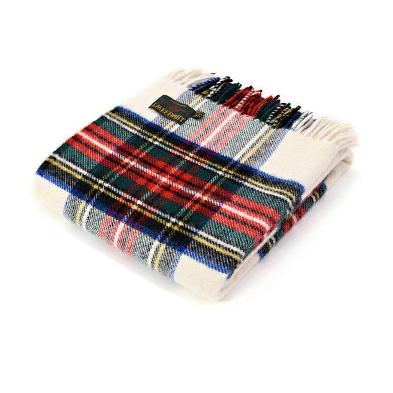 Plaid laine écossaise – tartan traditionnel, coloré et chaud