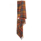 Plaid tartan en laine pure – tissage écossais traditionnel
