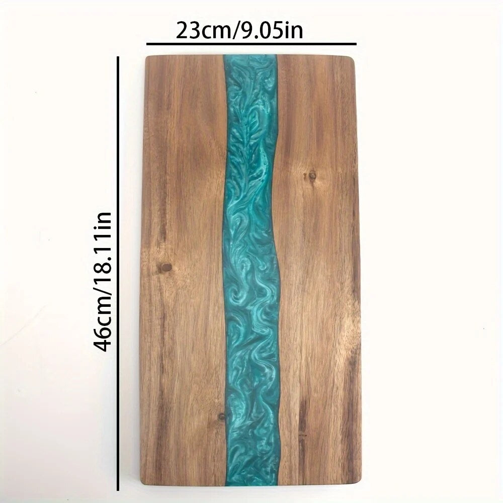 Planche à découper et plateau apéro – acacia avec résine