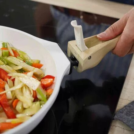 Poignée amovible – rangement pratique pour pots et poêles