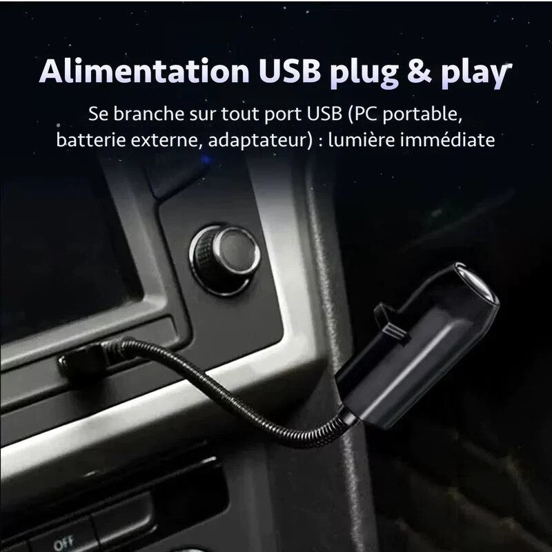 Projecteur LED de Noël – rennes et flocons hivernaux