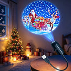 Projecteur lumineux – décoration festive murale et plafond