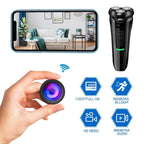 Rasoir avec caméra WiFi – surveillance discrète à distance