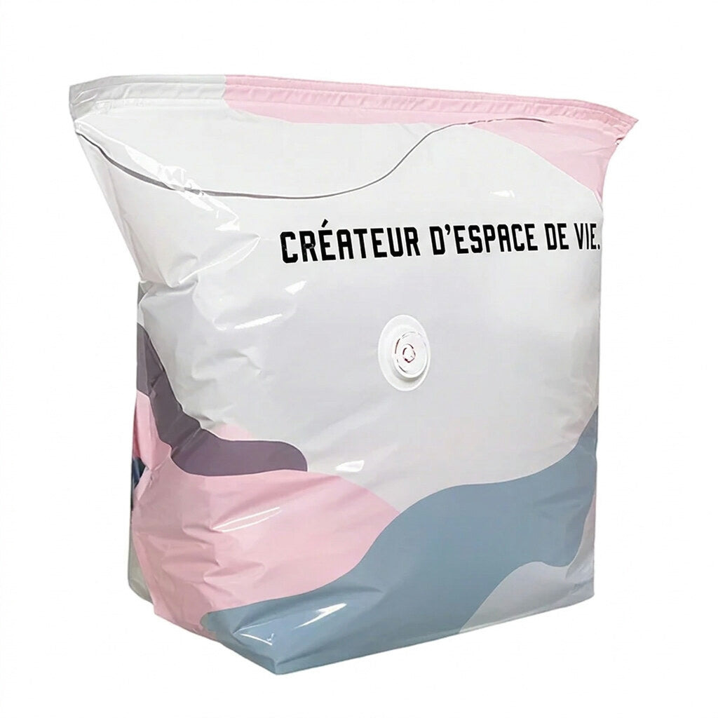Sacs de rangement sous vide – Compression simple sans pompe