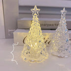 Sapin lumineux – petite veilleuse LED blanche de Noël