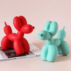 Sculpture Chien Ballon – Figurine Décorative en Résine