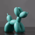 Sculpture Chien Ballon – Figurine Décorative en Résine