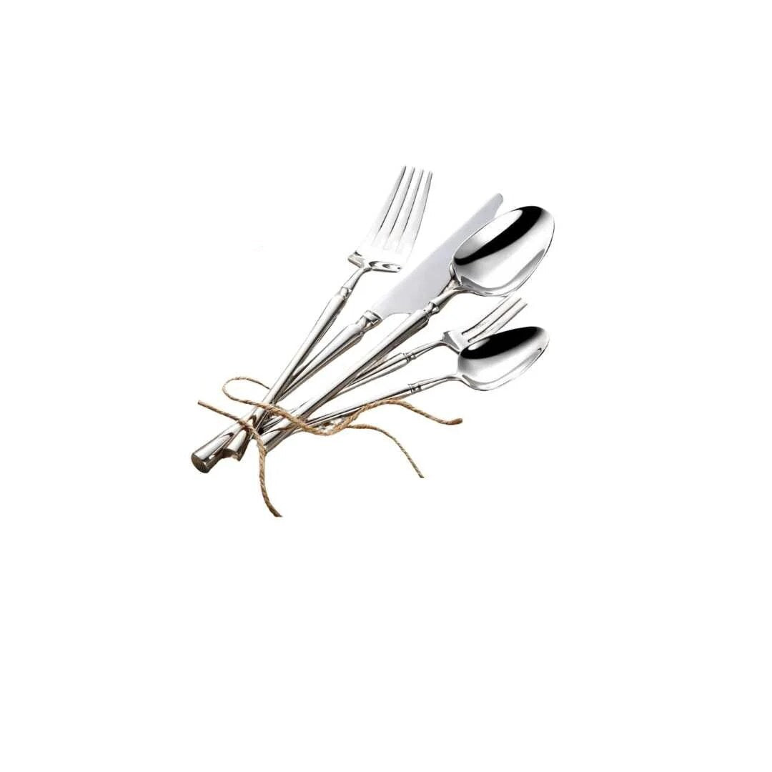 Service de couverts en acier inoxydable – 30 ou 60 pièces