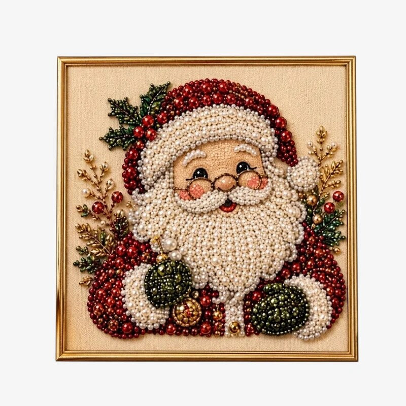 Set de peinture diamant – Père Noël, Sapin, Chaussette