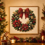 Set de peinture diamant – Père Noël, Sapin, Chaussette