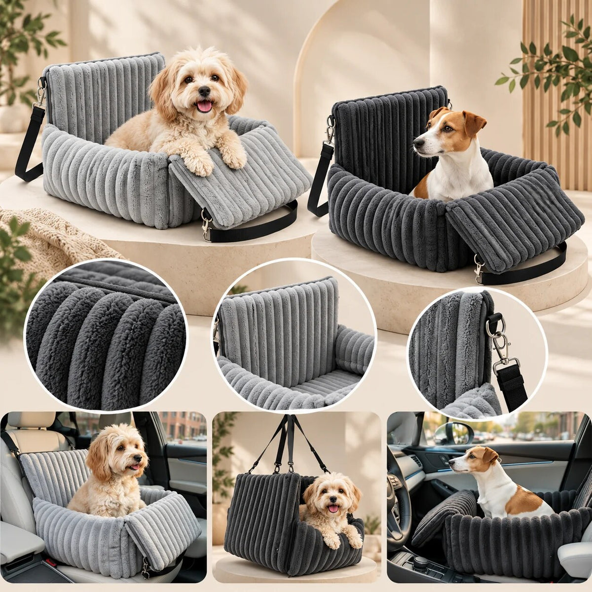 Siège auto pour chien – confort et sécurité en voiture