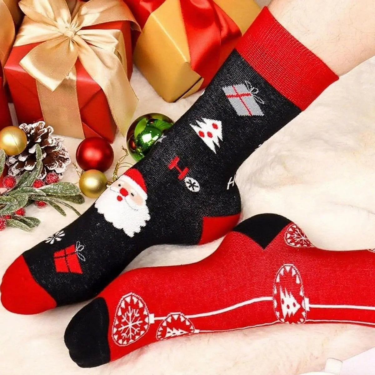 Socken Adventskalender 2026 - 24 Paar Weihnachtssocken - Bild 4