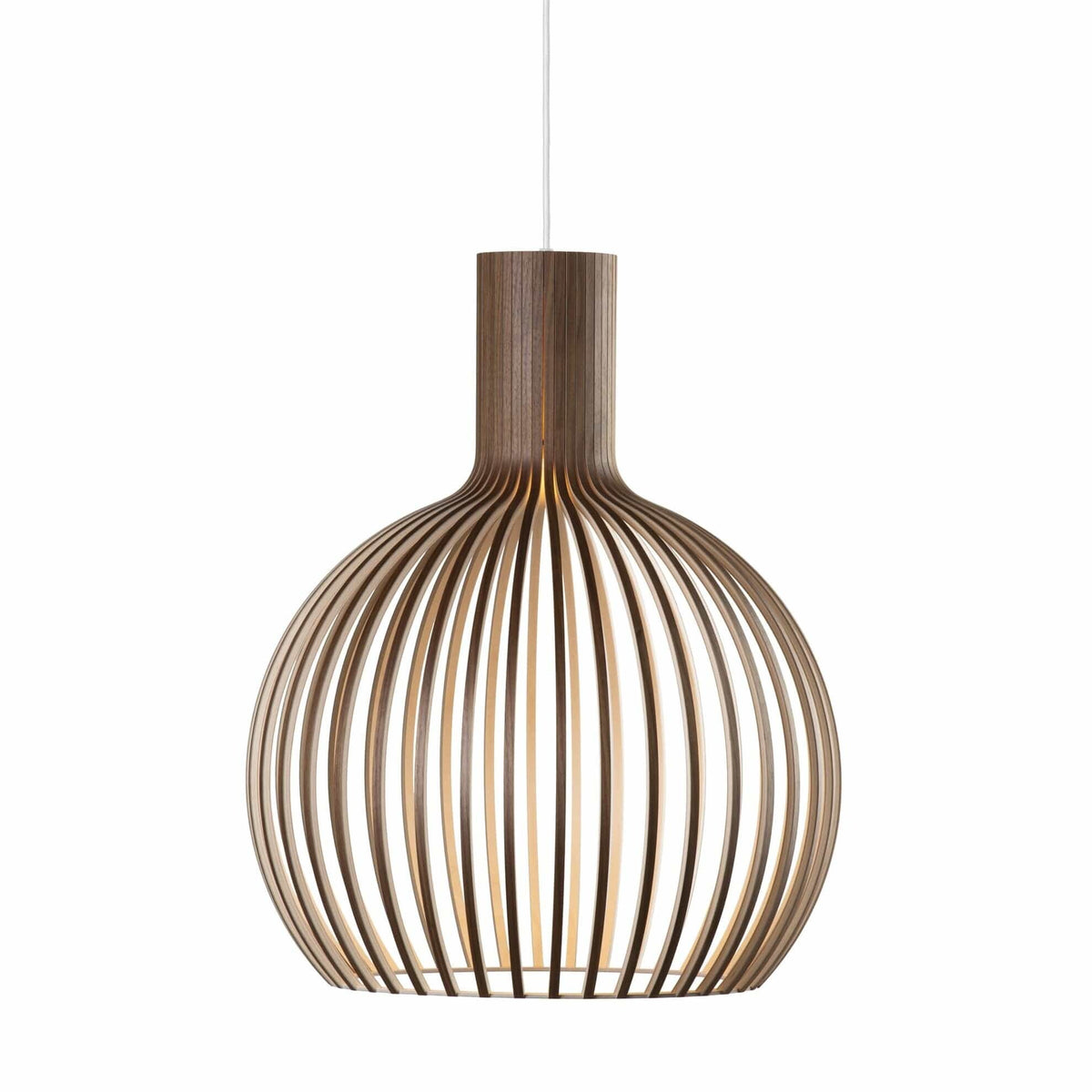 Suspension bois naturel – luminaire vintage réglable