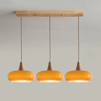 Suspension Charlotte – luminaire suspendu bois et verre