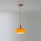Suspension Charlotte – luminaire suspendu bois et verre