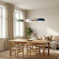 Suspension luminaire – Cylindres métalliques style scandinave