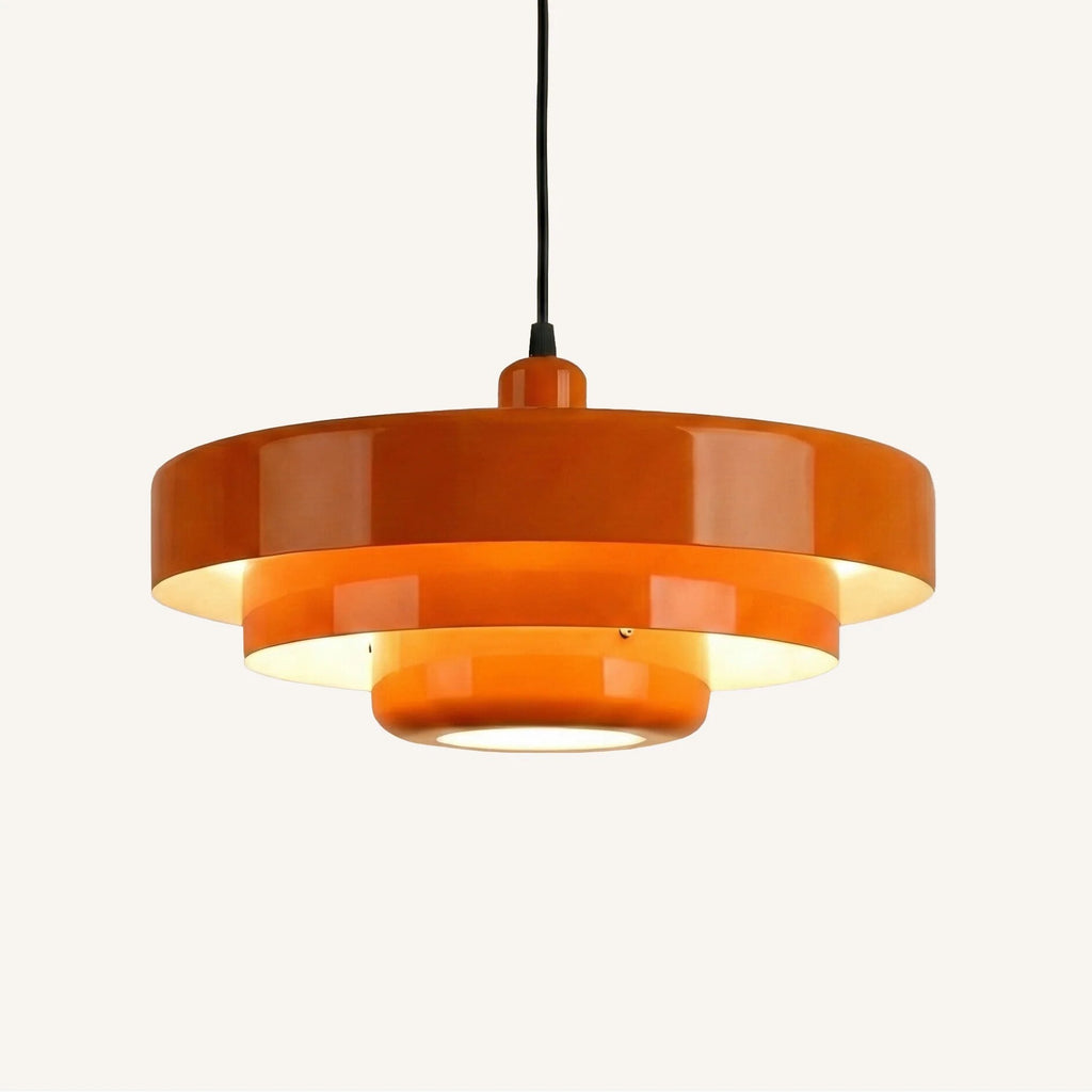 Suspension luminaire – design scandinave métal laqué