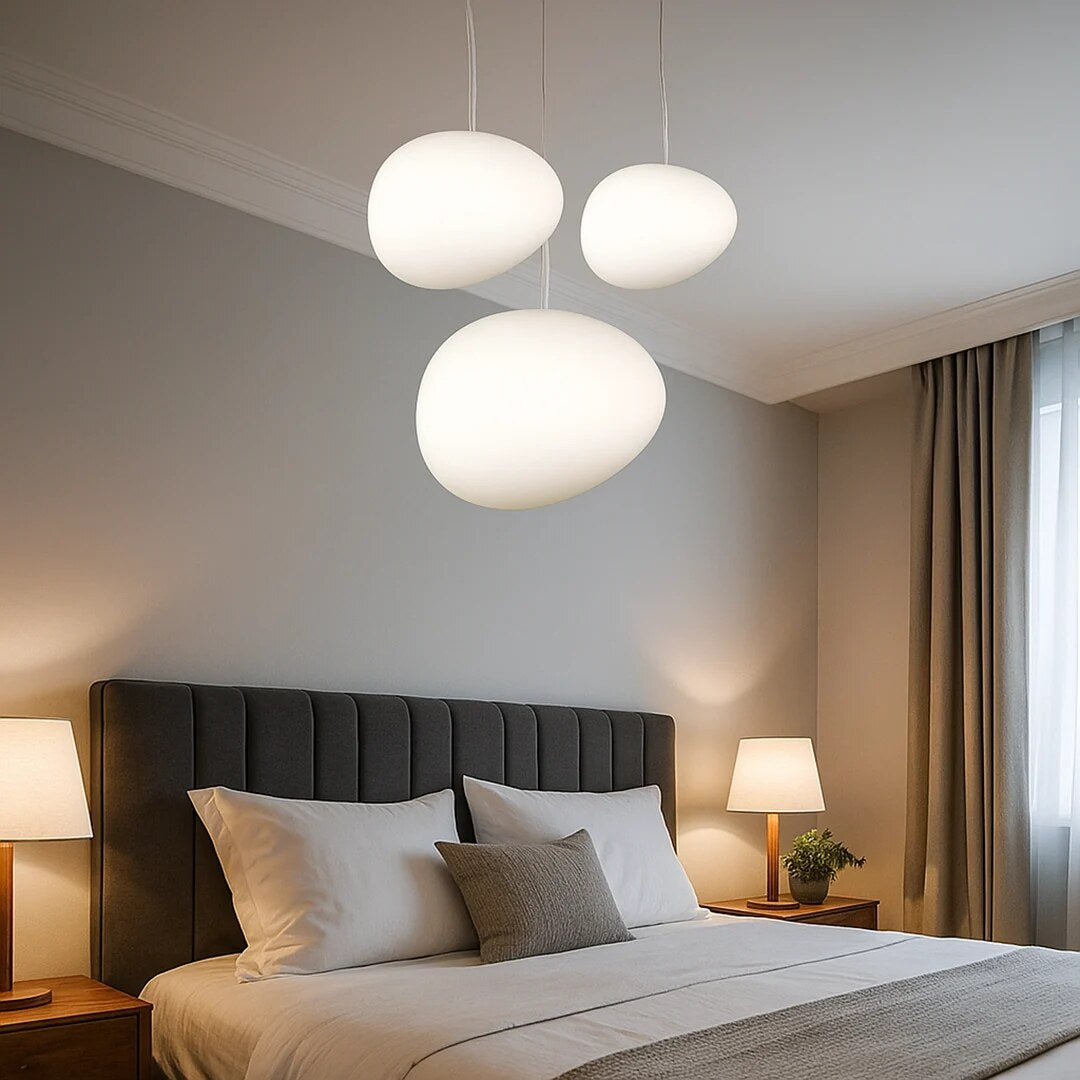 Suspension luminaire – design sphérique et minimaliste