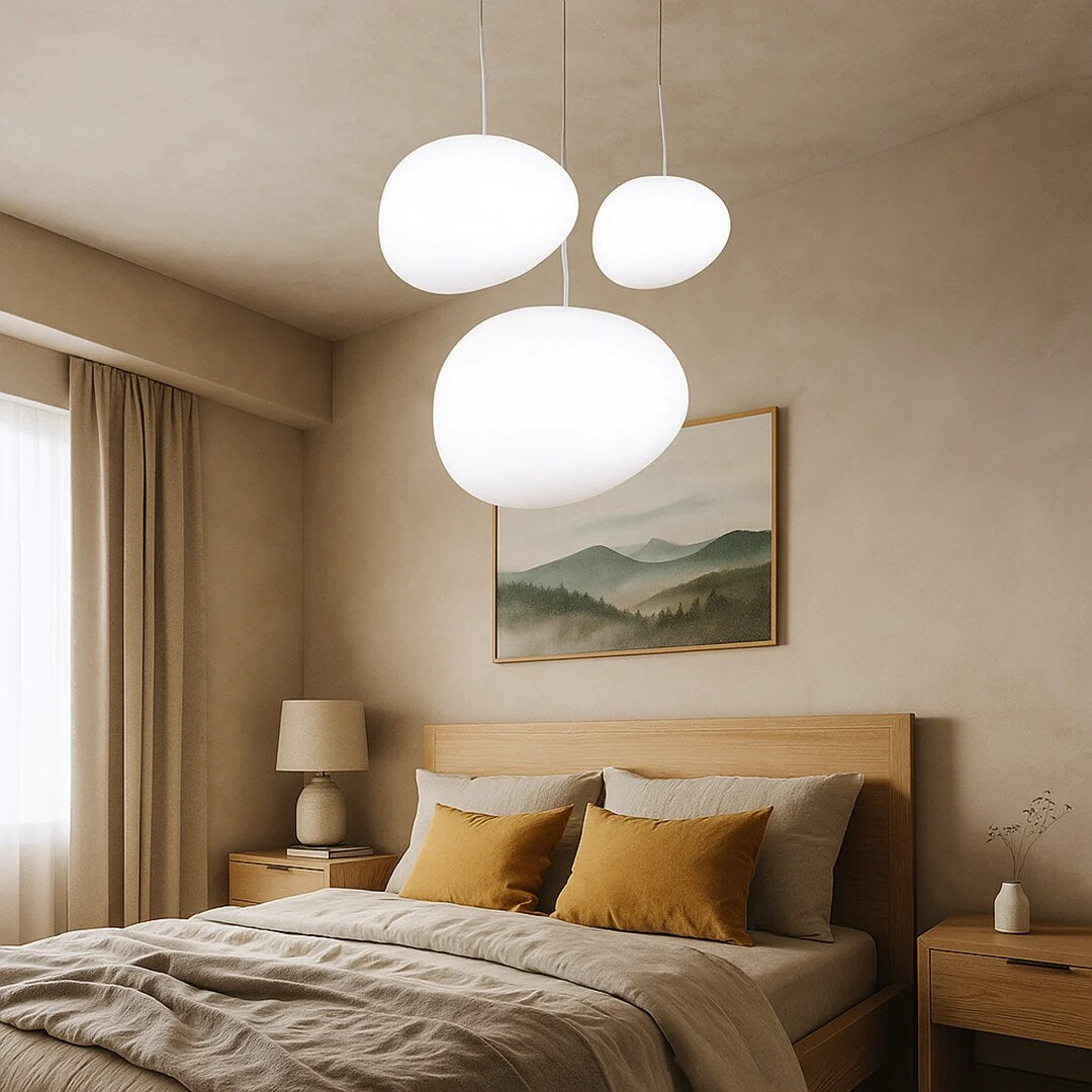 Suspension luminaire – design sphérique et minimaliste