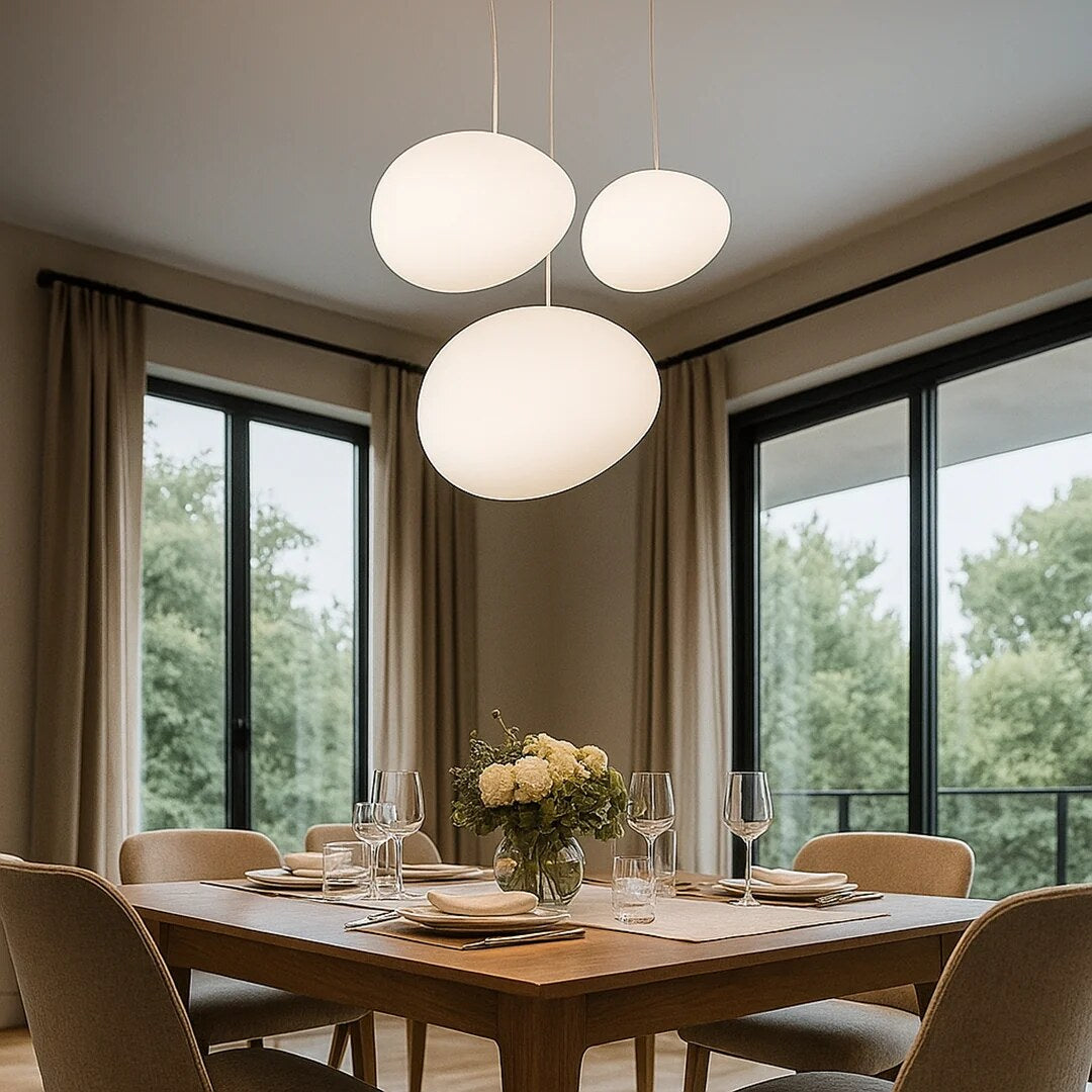 Suspension luminaire – design sphérique et minimaliste