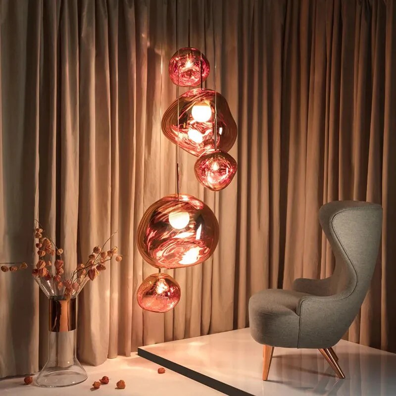 Suspension Milo – design organique et lumière chaleureuse