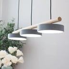 Suspension Oiseau – Luminaire dimmable design métal bois