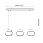 Suspension Perra en travertin – architecture bois et pierre