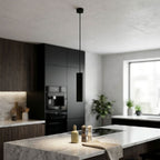 Suspension tube – Design minimaliste, finition noir mat