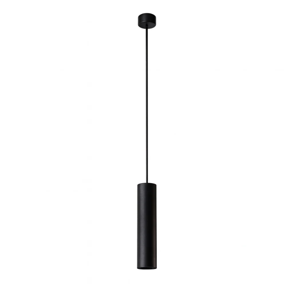 Suspension tube – Design minimaliste, finition noir mat