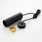 Suspension tube – Design minimaliste, finition noir mat