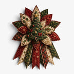 Tableau de Noël à fabriquer – pièces de tissu à assembler