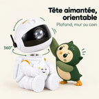 Veilleuse Astronaute – Projecteur d'étoiles et galaxie