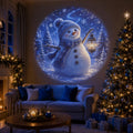 Veilleuse décorée avec projecteur – 8 motifs festifs